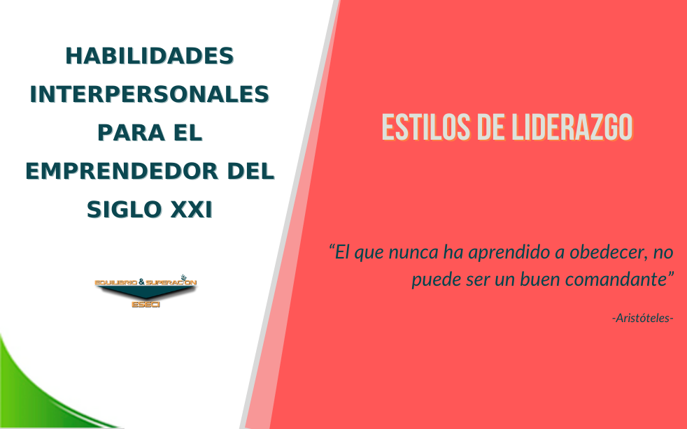 Estilos de Liderazgo