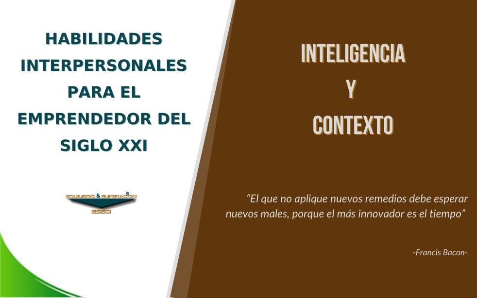 Inteligencia y Contexto