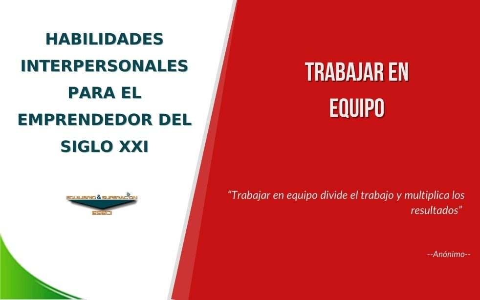 Trabajar en Equipo