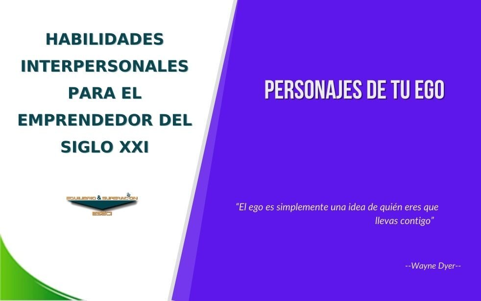 Personajes de tu Ego