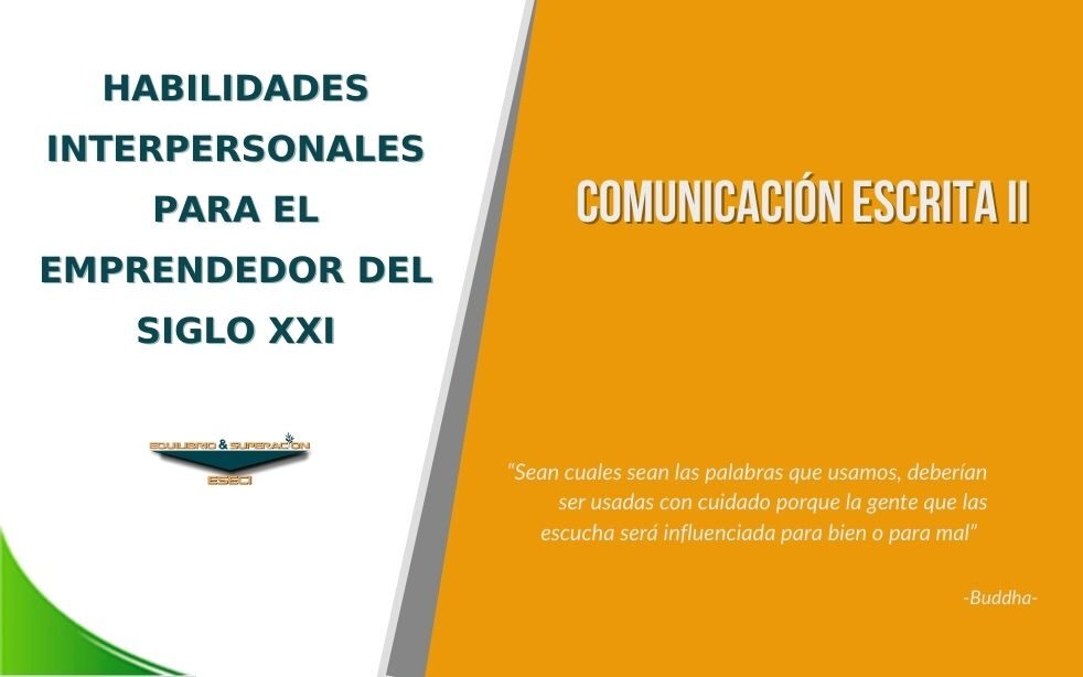 Comunicación Escrita II